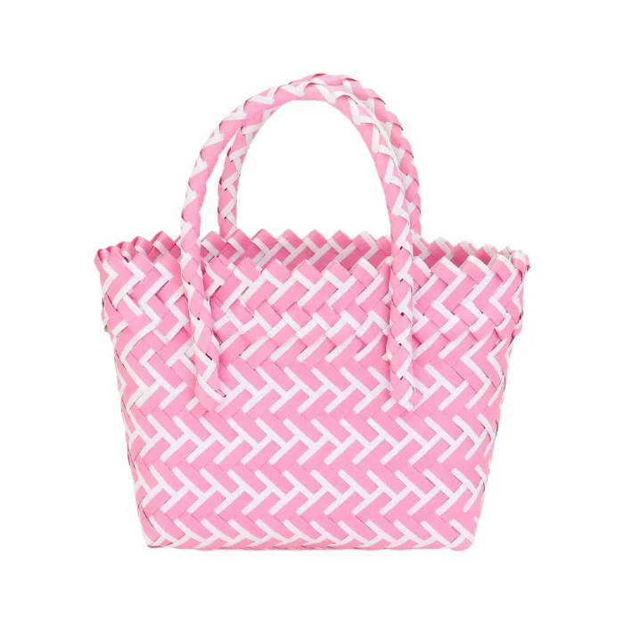 Chic Woven Tote Bag - Image 7