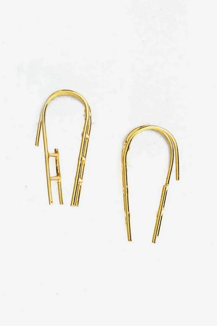Chic Ladder Drop Earrings - Image 4