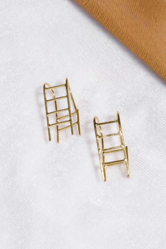 Chic Ladder Drop Earrings - Image 2