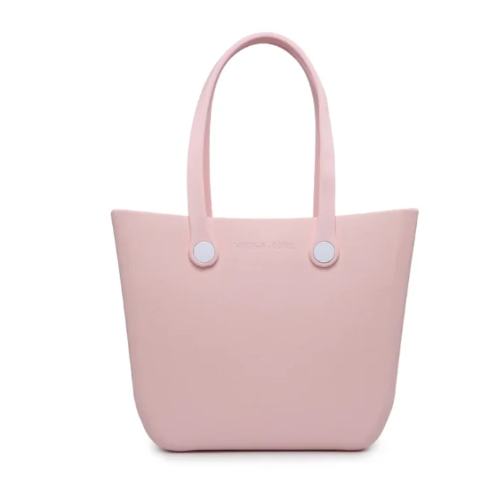 Chic Pink Tote Bag - Image 8