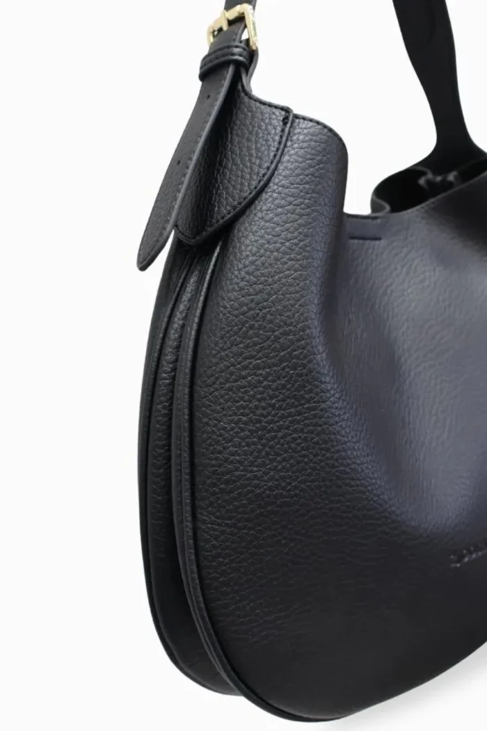 Elegant Black Shoulder Bag - Image 2