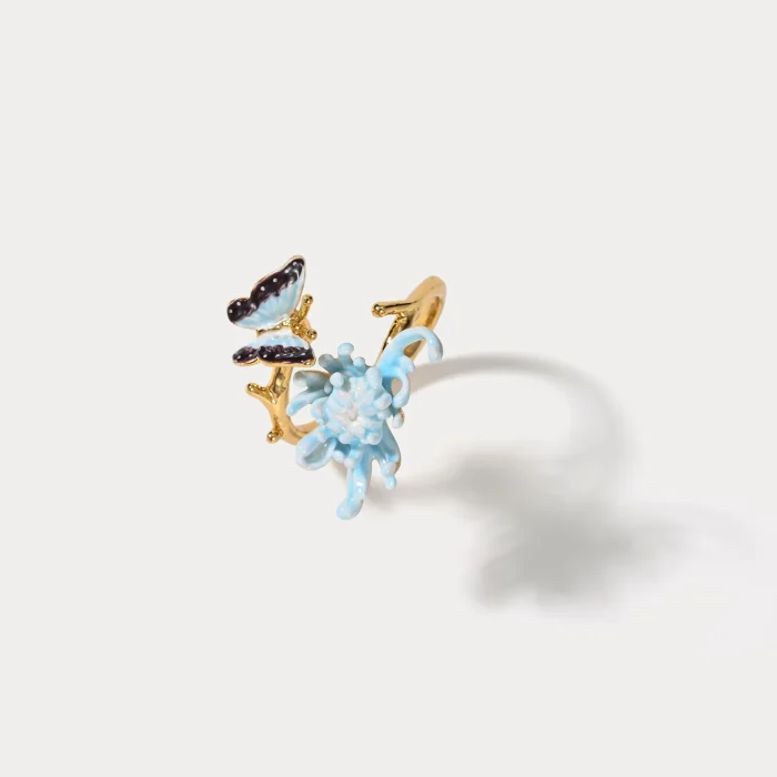 Enchanted Bloom Butterfly Ring - Image 4