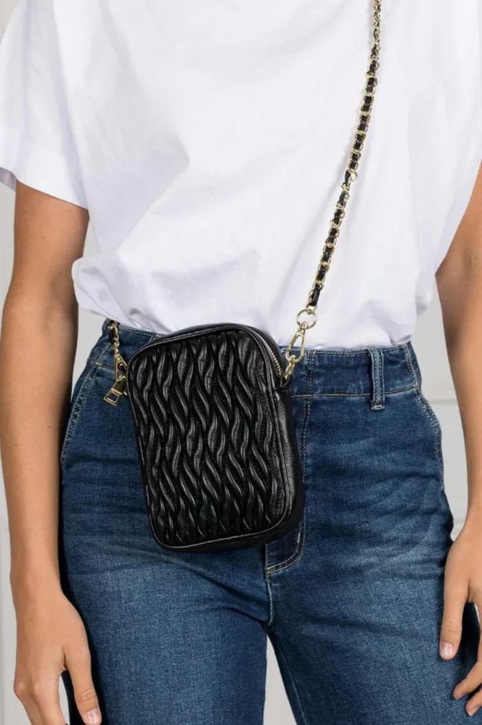 Elegant Quilted Crossbody Bag - Image 1